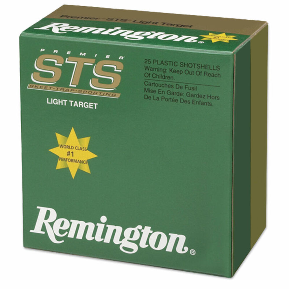 Remington 20110 Premier STS Target Load 12 Gauge 2.75" 1-1/8oz 7.5 Shot 1145 fps