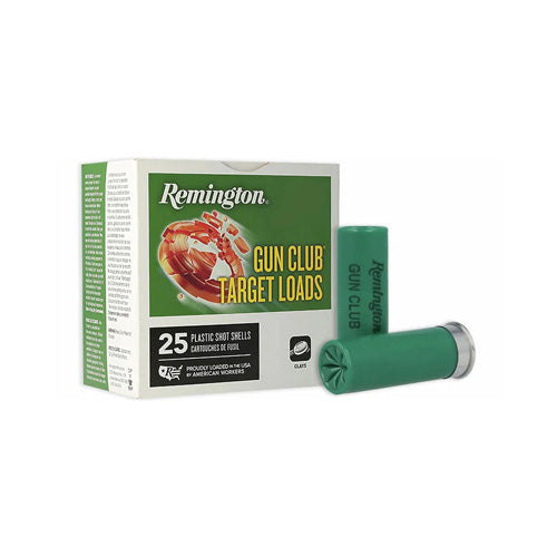 Remington 20234 Gun Club Target Load 12 Gauge 2.75" 1-1/8oz 8 Shot 1200 fps
