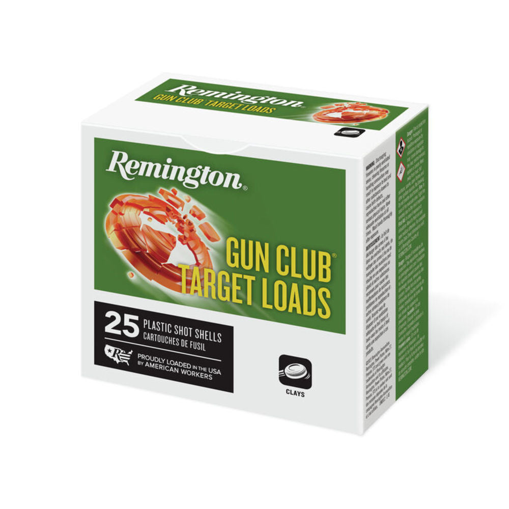 Remington Gun Club Target Loads 12 Gauge 2.75 in / 2.75 in #9 1-1/8 oz