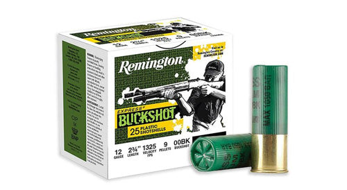 Remington Express 9 Pellets 12 Gauge 2.75 in / 2.75 in 00 Buck 1-1/8 oz
