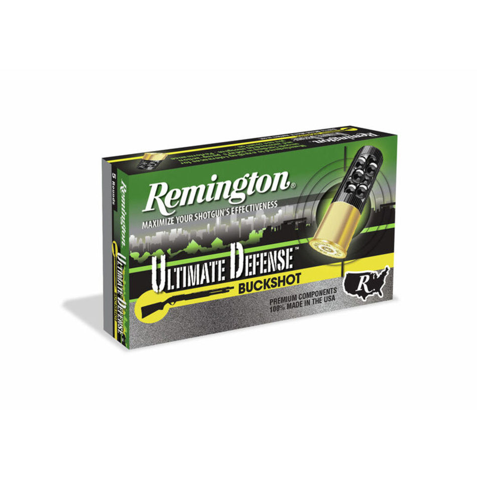 Remington Ultimate Defense 17 Pellets 20 Gauge 2.75 in / 2.75 in #3 Buck 15/16 oz