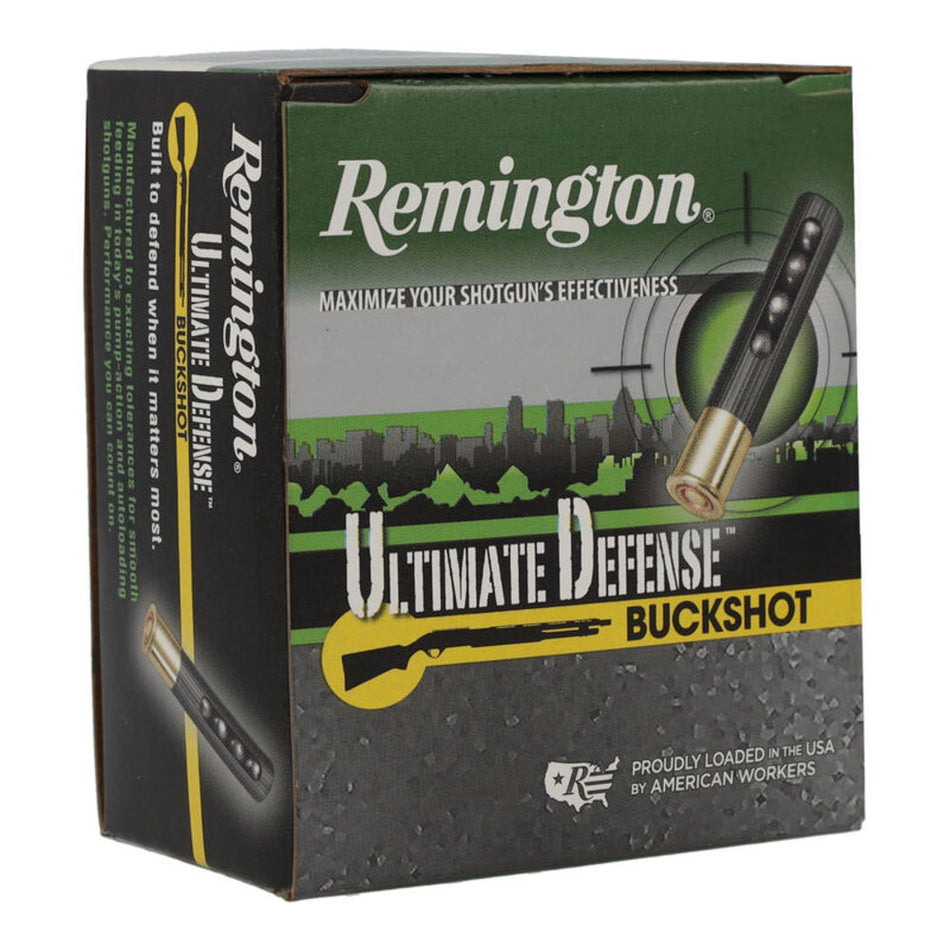Remington Ultimate Defense 5 Pellets .410 Bore 3 in / 3 in 000 Buck 13/16 oz