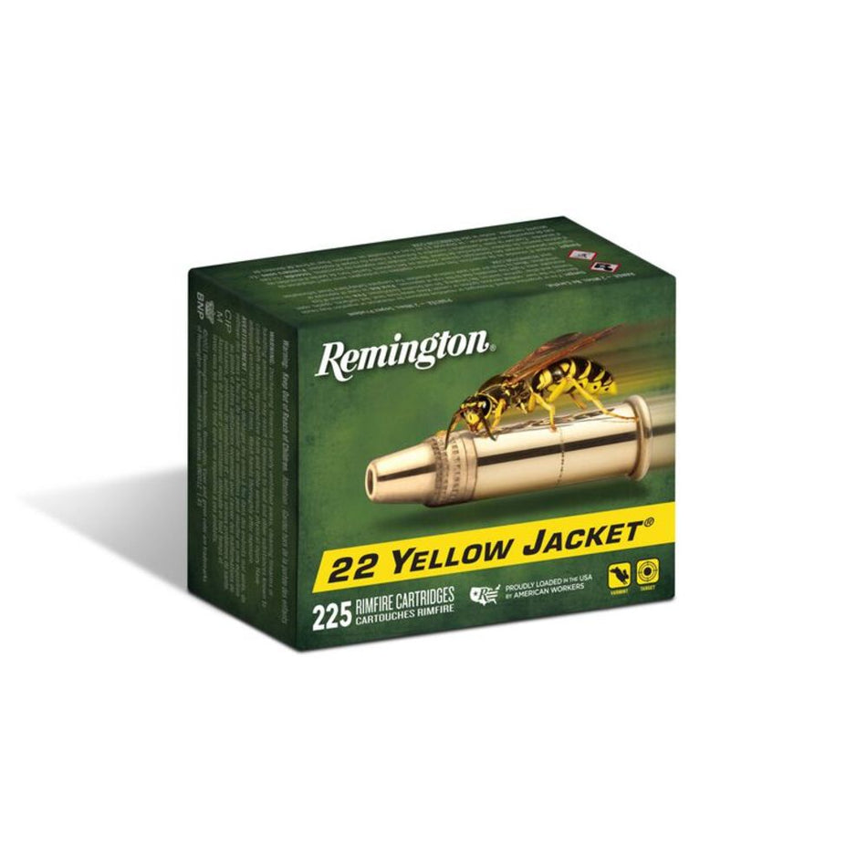Remington Yellow Jacket .22 Long Rifle 33 gr JHP ammo