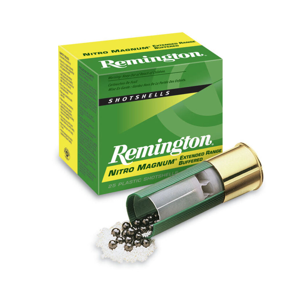 Remington Nitro Magnum Extended Range Buffered Upland 12 Gauge 3 in / 3 in #4 1-7/8 oz