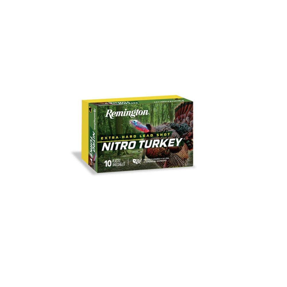 Remington Ammunition 26693 Nitro Turkey 12 Gauge 3" 1 7/8 oz 4 Shot 10 Per Box/ 10 Cs