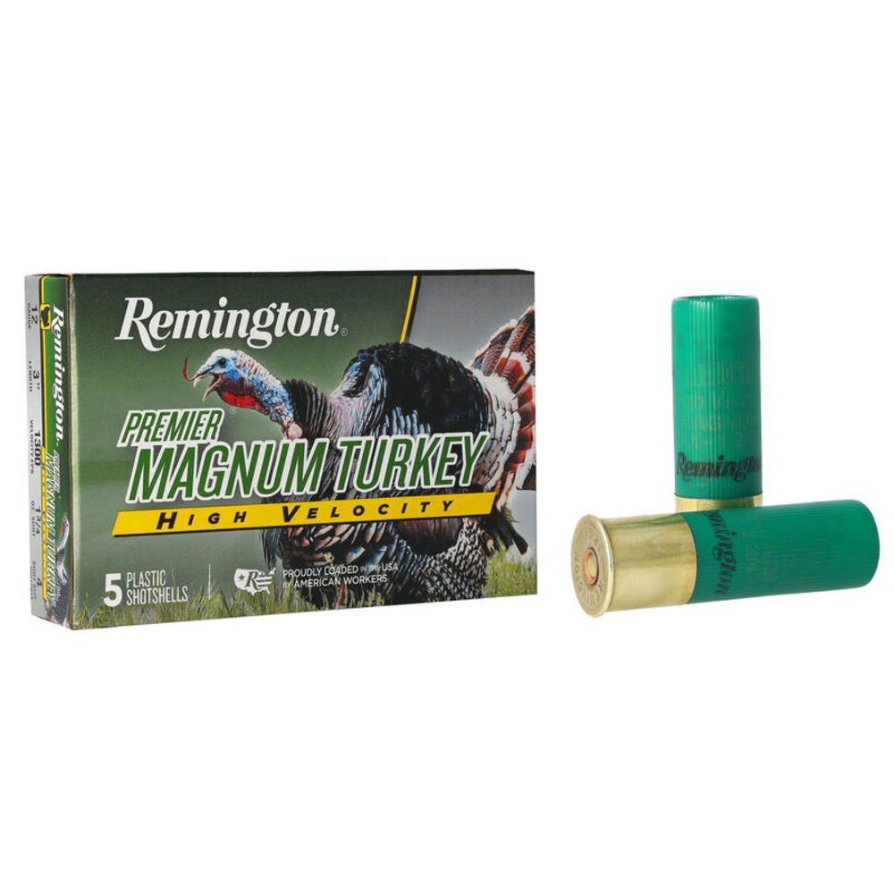 Remington Premier Magnum Turkey High Velocity Turkey 12 Gauge 3 in / 3 in #4 1-3/4 oz