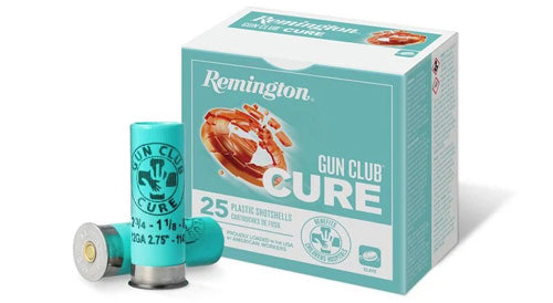 Remington 12 Gauge R20029 Gun Club Cure 2.75" 1-1/8oz 8 Shot