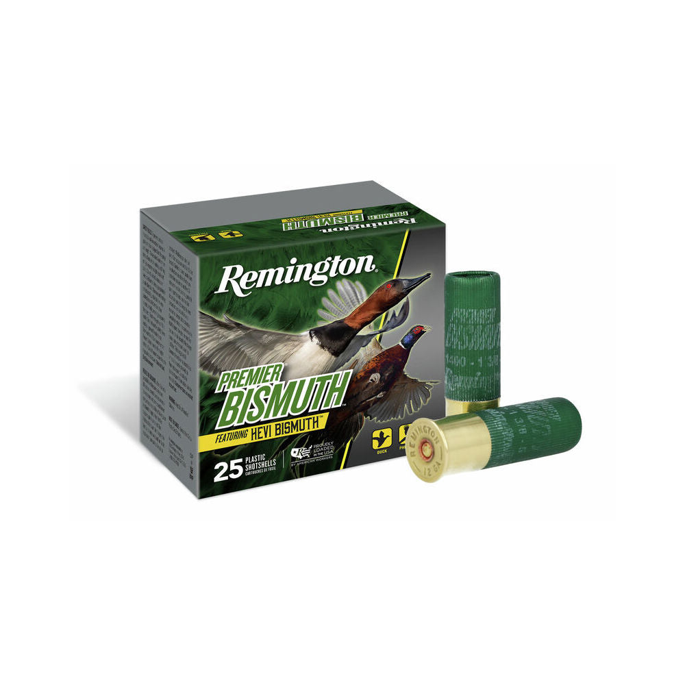 Remington R20501 Premier Bismuth Waterfowl 12 Gauge 3" 1-3/8oz 5 Shot 1400 fps