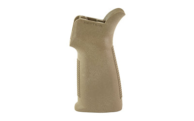 Reptilia CQG Long AR Pistol Grip, Flat Dark Earth, Matte Finish, Enhanced Beavertail 100-134