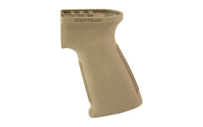 Reptilia CQG AK Pistol Grip, Field Drab, Enhanced Beavertail, Reinforced Nylon 100-139