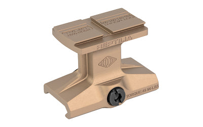 Reptilia DOT Mount for Holosun 507T, 1.93" Height, Picatinny Rail, Flat Dark Earth Anodized 100-168