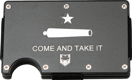 CobraTec RFID Come and Take It Aluminum Wallet and Money Clip