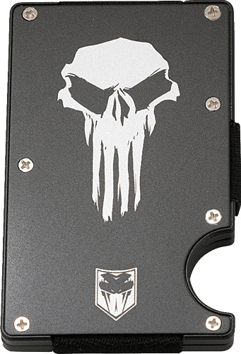 CobraTec RFID Punisher Thin Aluminum Wallet and Money Clip