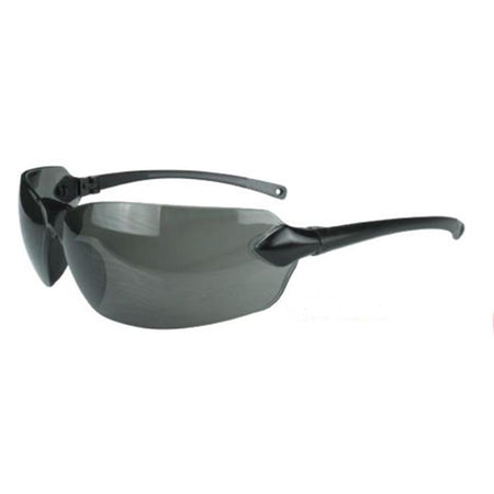 Radians Overlook Shooting Glasses Black Frame with Smoke Lens