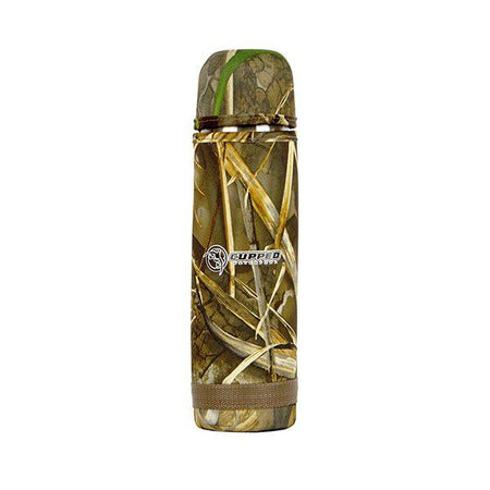 Cupped Waterfowl Hot Cold Camo Thermos 25 oz Realtree Max-7