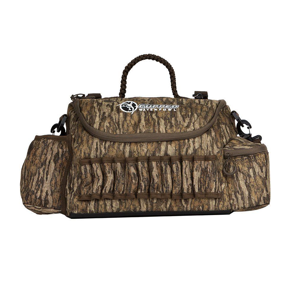 Cupped Waterfowl Hunting Guide Bag Mossy Oak Bottomland