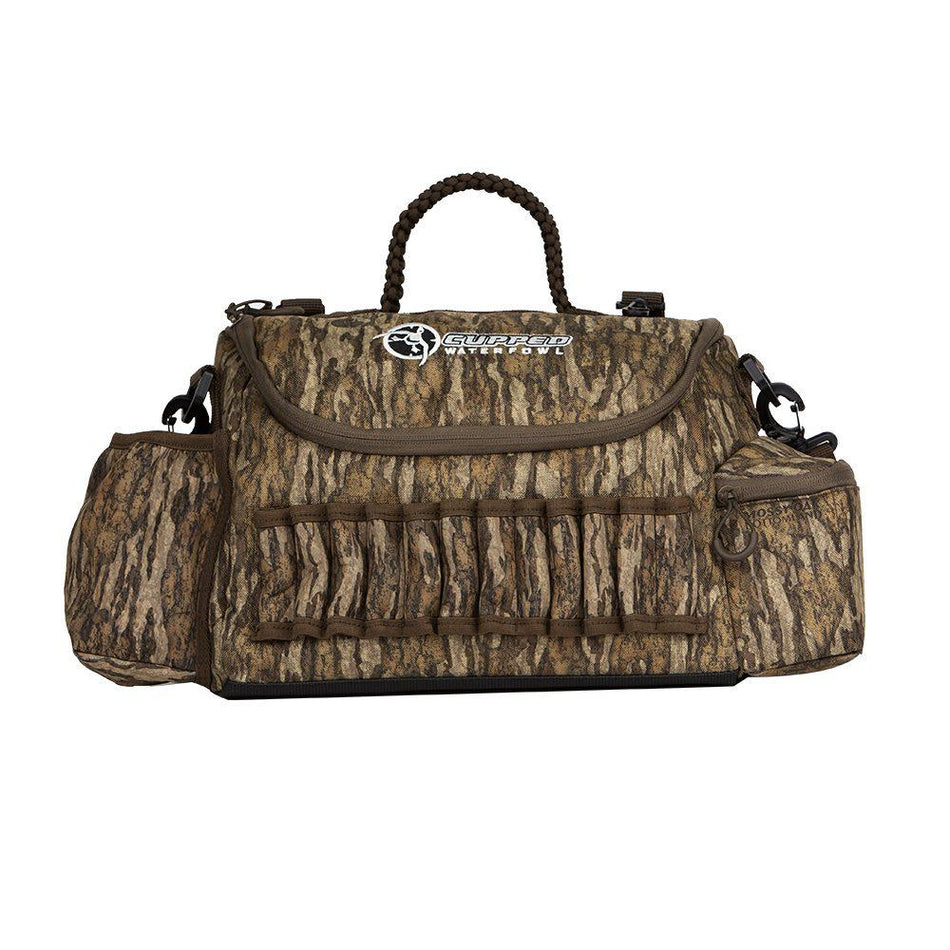 Cupped Waterfowl Hunting Guide Bag Mossy Oak Bottomland