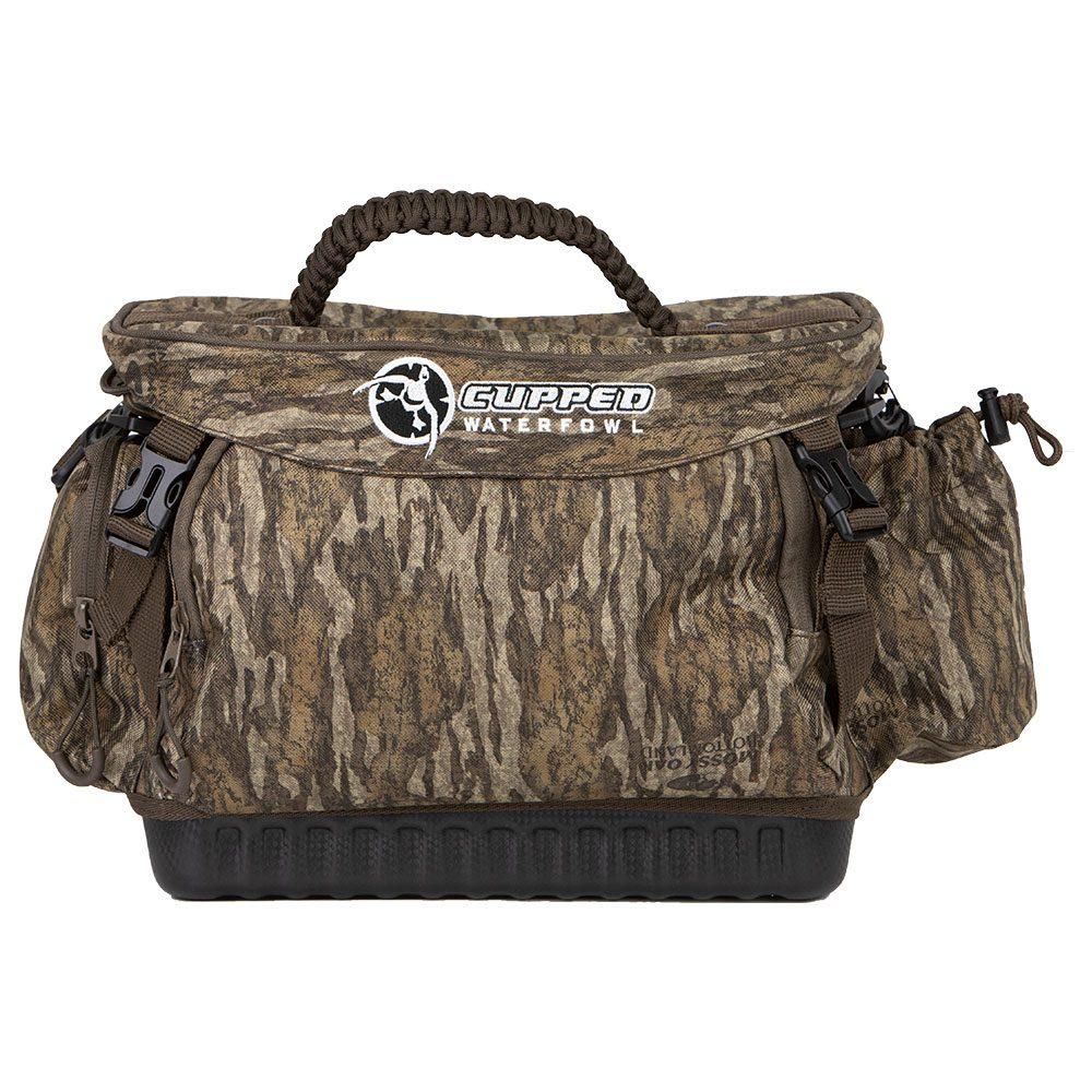 Cupped Medium Floating Blind Bag Mossy Oak Bottomland Waterfowl