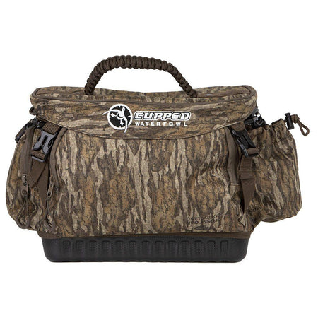 Cupped Medium Floating Blind Bag Mossy Oak Bottomland Waterfowl