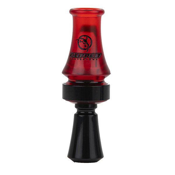 Cupped Comeback Quack Double Reed Duck Mouth Call Red Acrylic