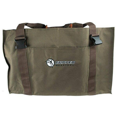 Cupped Waterfowl 12-Slot Duck Decoy Bag with Drainage Mesh Bottom