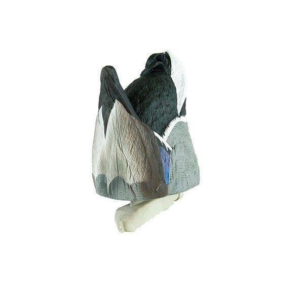 Cupped Waterfowl Feeder Butt Drake Duck Decoy Weighted Keel
