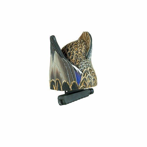 Cupped Waterfowl Feeder Butt Hen Duck Decoy Weighted Keel Lifelike Colors