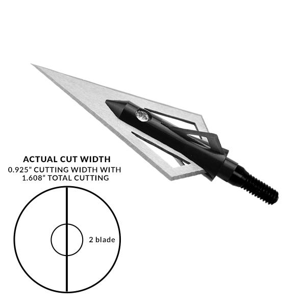 Dead Ringer The Butcher Fixed Blade Broadhead 100 Grain 2-Blade