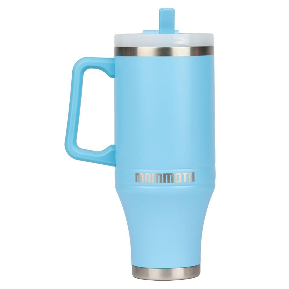 Mammoth Ascent 40 oz Light Blue Glow Tumbler