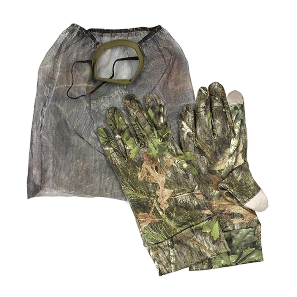 The Grind Face Mask and Glove Combo in Mossy Oak Obsession Camo