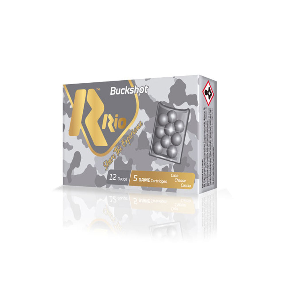 Rio Ammunition Royal Buck 21 Pellets 12 Gauge 2.75 in / 2.75 in #4 Buck 1 oz