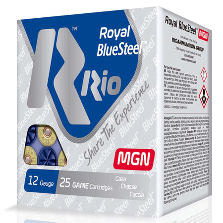 Rio Ammunition 12 Gauge RBSM323 Royal BlueSteel 3" 1-1/8oz 3 Shot