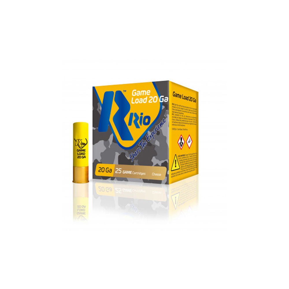 Rio Ammunition 20 Gauge RC2075 Game Load Heavy Field 2.75" 1oz 7.5 Shot