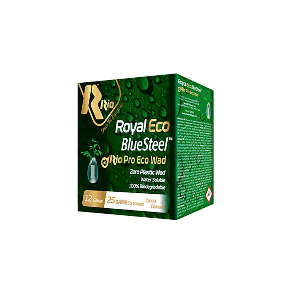 Rio Ammunition Royal ECO BlueSteel 12 Gauge 2.75 in / 2.75 in #7 1 oz