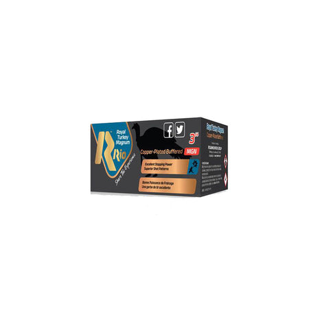 Rio Ammunition Royal Turkey Buffered Copper MGN 50 12 Gauge 3 in / 3 in #4 1-3/4 oz
