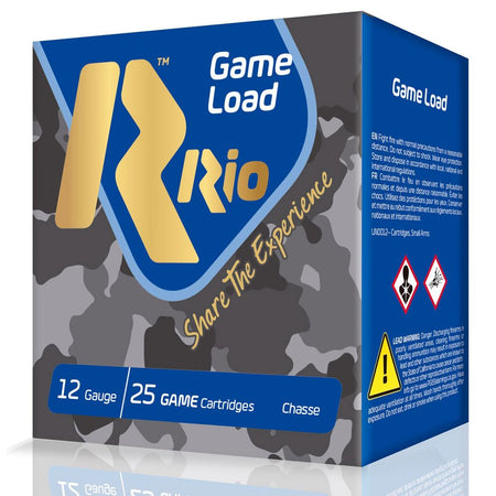 Rio Ammunition Game Load Super Game High Velocity 12 Gauge 2.75 in / 2.75 in #7.5 1-1/8 oz