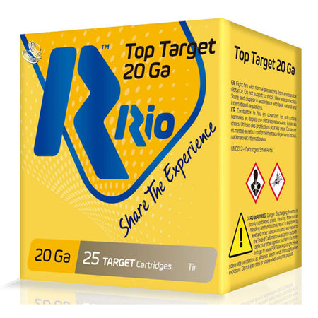 Rio Ammunition Top Target 20 Gauge 2.75 in / 2.75 in #8 7/8 oz