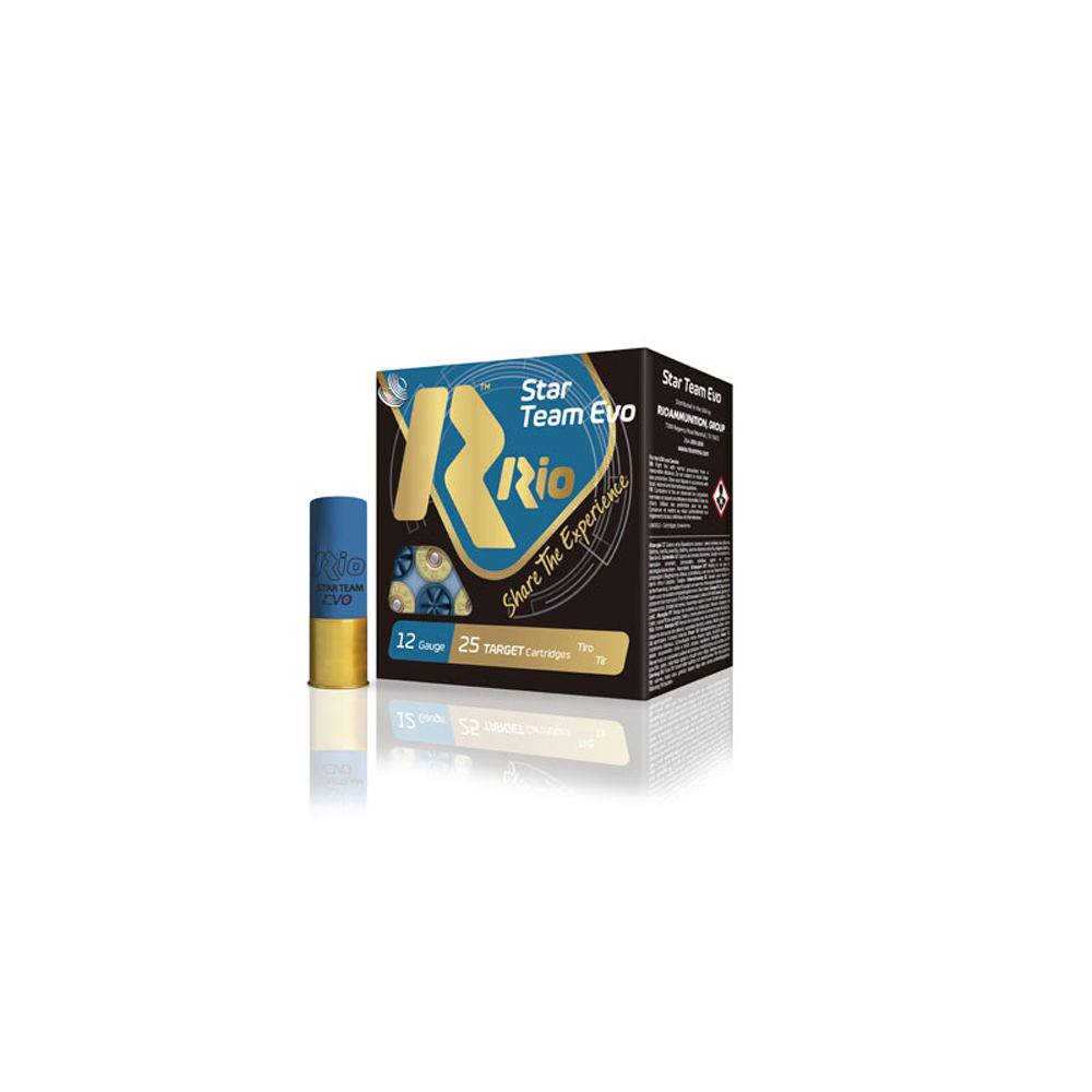 Rio Ammunition Target Load Skeet 12 Gauge 2.75 in / 2.75 in #9 1-1/8 oz