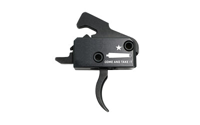 Rise Armament RA-140 SST Come and Take It Curved Trigger, Black, Anti-Walk Pins Included