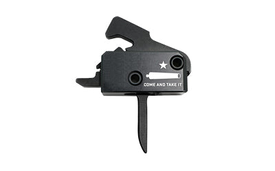 Rise Armament RA-140F SST Come and Take It Flat Trigger, Black, Anti-Walk Pins Included