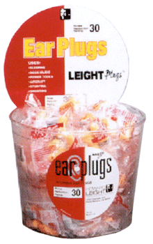 Howard Leight LeightPlugs Disposable Foam Ear Plugs NRR30 100-Count Tub
