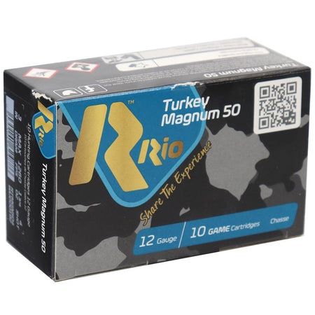 Rio Ammunition Royal Turkey Buffered Copper MGN 50 12 Gauge 3 in / 3 in #6 1-3/4 oz