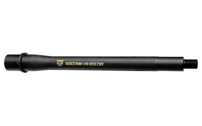Rosco Manufacturing Bloodline 9MM Barrel, 10.5", Fits AR-9, Nitride Finish, Black, 1:7 Twist, Carbine Gas BL-105-M4-9MM-10