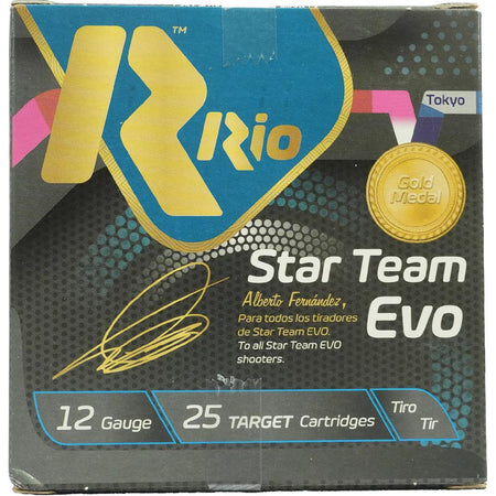 Rio Ammunition Star Team EVO High Velocity 12 Gauge 2.75 in / 2.75 in #8 1 oz