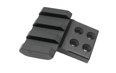 Riton Optics Contessa 45 Degree Offset Picatinny Rail for QD and Bolt-On Mounts, Black XRC45R23