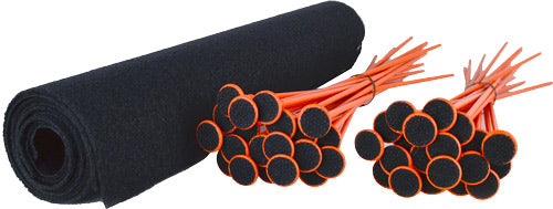 GSS Large Rifle Rod Kit 40 Orange Rods .22 Cal Shelf Liner