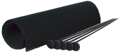 GSS Small Rifle Rod Kit, 5 Black Rifle Rods .22 Cal 19"x15"