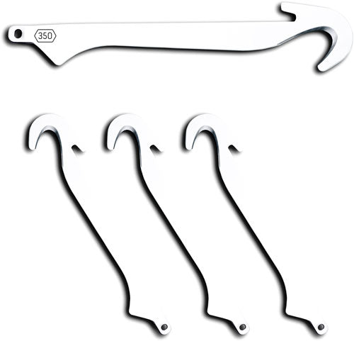 Outdoor Edge Replacement Gutting Blade Pack 4 Blades for RazorSafe Knife