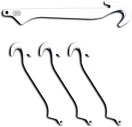 Outdoor Edge Replacement Gutting Blade Pack 4 Blades for RazorSafe Knife