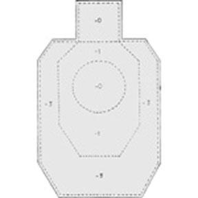 Speedwell Official IDPA Paper Targets - 100 Pack